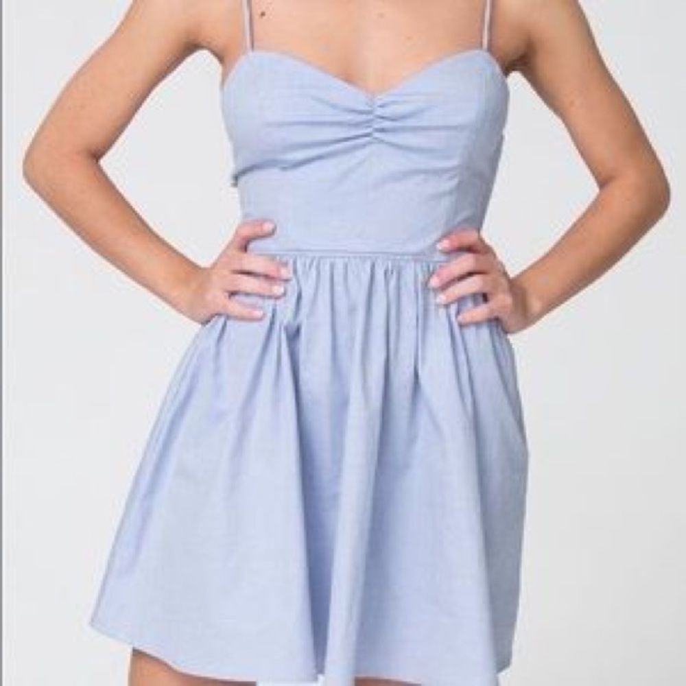 American Apparel - new lace back dress